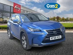 Blue Used 2017 Lexus NX300h SUV | £13,990 (Super price)