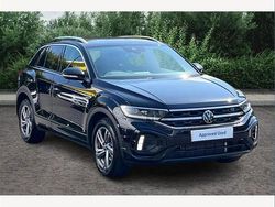 Black Used 2025 VW T-Roc R-line SUV | £28,291 (Fair price)