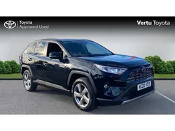 Black Used 2020 Toyota RAV4 Hybrid Design SUV | £23,092 (Fair price)