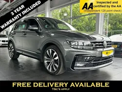 Grey Used 2018 VW Tiguan R-line SUV | £19,895 (A bit pricey)