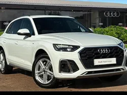 White Used 2024 Audi Q5 S-Line SUV | £35,490 (Good price)