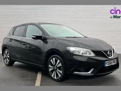 Black Used 2016 Nissan Pulsar N-Connecta Hatchback | £8,354 (A bit pricey)