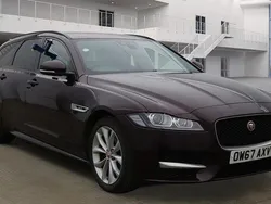Red Used 2018 Jaguar XF R-Sport Sedan | £12,490 (A bit pricey)