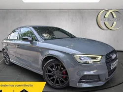 Grey Used 2018 Audi A3 Black Edition Sedan | £15,995 (Fair price)