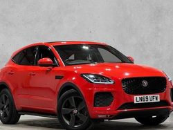 Red Used 2019 Jaguar E-Pace Chequered Flag SUV | £15,950 (Good price)