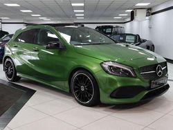 Green Used 2017 Mercedes A220 AMG Line Premium Plus Hatchback | £8,949 (Fair price)