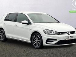 White Used 2019 VW Golf VII R-line Hatchback | £15,299 (Fair price)