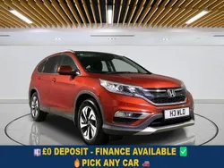 Red Used 2016 Honda CR-V EX SUV | £13,399 (Fair price)