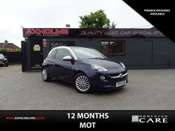 Blue Used 2013 Vauxhall Adam Glam Hatchback | £4,495 (Fair price)