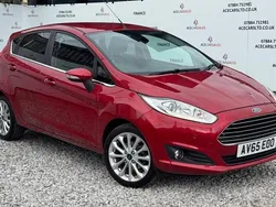 Red Used 2015 Ford Fiesta Titanium X Hatchback | £7,295 (Fair price)