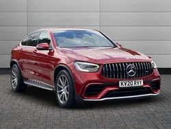 Red Used 2020 Mercedes GLC63 AMG Coupe | £45,995 (A bit pricey)