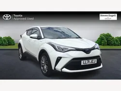 White Used 2021 Toyota C-HR SUV | £19,784 (A bit pricey)