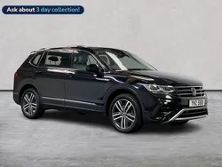 Black Used 2021 VW Tiguan Allspace Elegance SUV | £24,999 (Expensive)