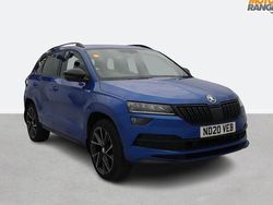Blue Used 2020 Skoda Karoq SportLine SUV | £19,695 (Fair price)