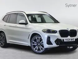 White Used 2024 BMW X3 M Sport SUV | £43,500 (Expensive)