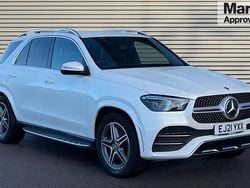 White Used 2021 Mercedes GLE350 AMG line SUV | £38,360 (Good price)