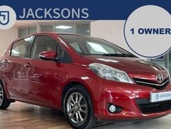 Red Used 2014 Toyota Yaris Plus Hatchback | £6,995 (Fair price)