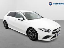 White Used 2019 Mercedes A180 AMG line Hatchback | £15,899 (Fair price)