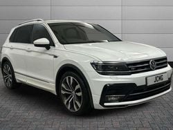 White Used 2017 VW Tiguan R-line SUV | £17,500 (Good price)