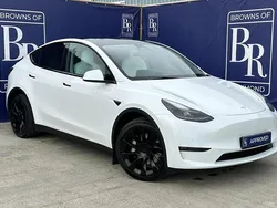 White Used 2022 Tesla Model Y Long Range AWD SUV | £27,699