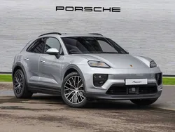 Dolomite silver metallic New 2025 Porsche Macan 4 Electric SUV | £71,990