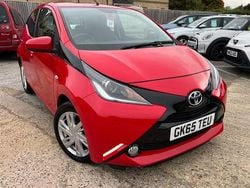 Red Used 2015 Toyota Aygo x-press Hatchback | £8,990 (Fair price)