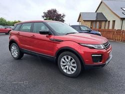 Red Used 2016 Land Rover Range Rover evoque SE SUV | £7,995 (Good price)