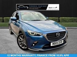 Blue Used 2019 Mazda CX-3 Inclusive SUV | £10,995 (Fair price)