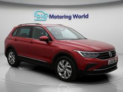 Red Used 2022 VW Tiguan Life SUV | £17,200 (Fair price)