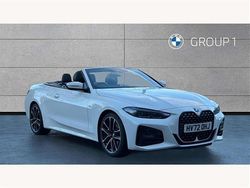 White Used 2022 BMW 420 M Sport Cabriolet | £27,989 (Good price)