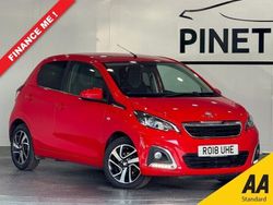 Red Used 2018 Peugeot 108 Allure Hatchback | £4,999 (Fair price)