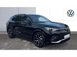 Black Used 2024 VW Tiguan R-line SUV | £34,285 (A bit pricey)