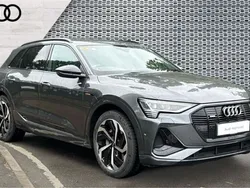 Grey Used 2021 Audi e-tron Black Edition SUV | £23,233 (Good price)