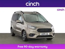 Silver Used 2019 Ford Tourneo Courier Zetec MPV | £10,499 (Fair price)