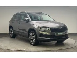 Graphite grey metallic Used 2022 Skoda Karoq SE L SUV | £20,517 (Fair price)