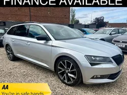 Silver Used 2018 Skoda Superb SportLine Estate | £14,695 (Fair price)