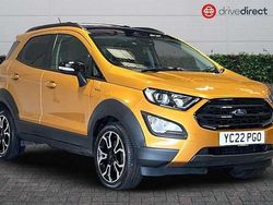 Yellow Used 2022 Ford Ecosport Active SUV | £11,470 (Fair price)