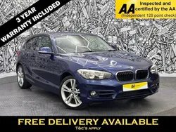 Blue Used 2018 BMW 118 Sport Line Hatchback | £11,195 (Good price)