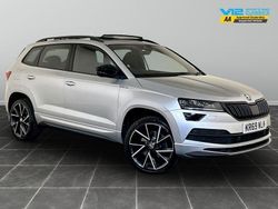 Silver Used 2019 Skoda Karoq SportLine SUV | £15,395 (Fair price)