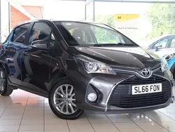 Grey Used 2016 Toyota Yaris Hatchback | £10,420 (Fair price)