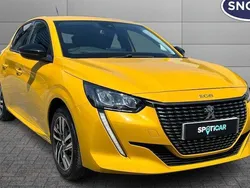 Yellow Used 2022 Peugeot 208 Allure Premium Hatchback | £12,661 (Good price)