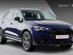Blue Used 2024 Audi Q3 Black Edition SUV | £39,750 (Expensive)