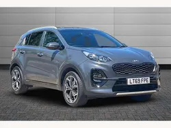 Grey Used 2019 Kia Sportage GT-Line SUV | £15,295 (Fair price)