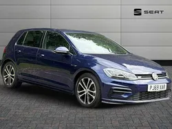 Blue Used 2019 VW Golf VII R-line Edition Hatchback | £16,995 (A bit pricey)