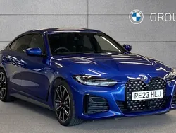 Blue Used 2023 BMW 420 Gran Coupé M Sport Coupe | £32,950 (A bit pricey)