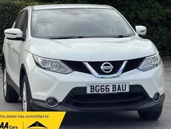 White Used 2016 Nissan Qashqai Acenta SUV | £7,495 (Super price)