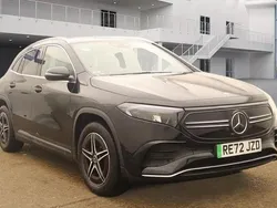 Black Used 2022 Mercedes EQA350 AMG line SUV | £22,799 (Fair price)