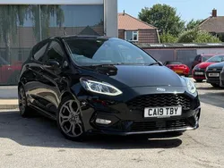 Black Used 2019 Ford Fiesta ST-Line Hatchback | £10,195 (Fair price)
