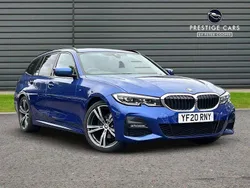 Blue Used 2020 BMW 320 M Sport Estate | £19,991 (Fair price)