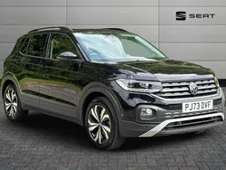 Black Used 2023 VW T-Cross Black Edition SUV | £17,995 (Fair price)